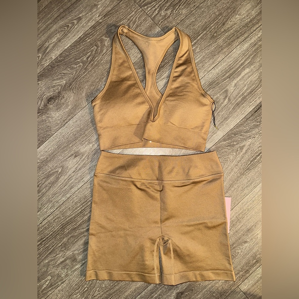 Crop Shop Boutique x Isabelle Mathers Bra and Shorts Set